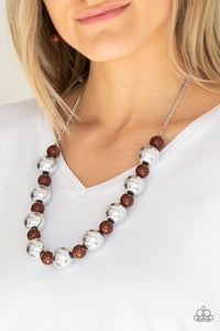 Top Pop - Brown-Just Because Jewels, Paparazzi Accessories-Just Because Jewels