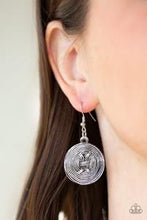 Load image into Gallery viewer, Deserves A Medal - Silver-Jewelry-Just Because Jewels, Paparazzi Accessories-Just Because Jewels