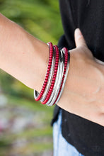 Load image into Gallery viewer, Get A WILDLIFE! - Red-Just Because Jewels, Paparazzi Accessories-Just Because Jewels