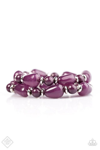 Show Us HUEs Boss! - Purple-Just Because Jewels, Paparazzi Accessories-Just Because Jewels