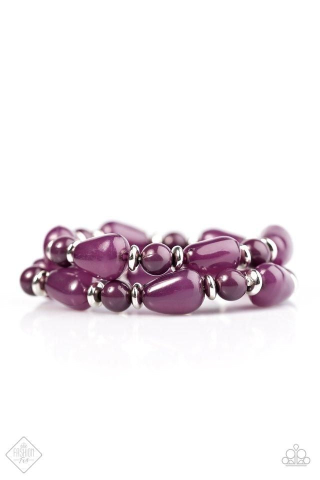 Show Us HUEs Boss! - Purple-Just Because Jewels, Paparazzi Accessories-Just Because Jewels