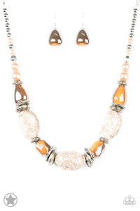 In Good Glazes-Just Because Jewels, Paparazzi Accessories-Peach-Just Because Jewels