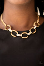 Load image into Gallery viewer, Boss Boulevard - Gold-Jewelry-Just Because Jewels, Paparazzi Accessories-Just Because Jewels