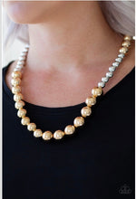 Load image into Gallery viewer, Power to the People - Gold-Just Because Jewels, Paparazzi Accessories-Just Because Jewels