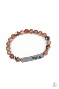 Faith in All Things - Multi-Just Because Jewels, Paparazzi Accessories-Just Because Jewels