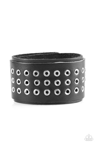 Road Rage - Black-Just Because Jewels, Paparazzi Accessories-Just Because Jewels