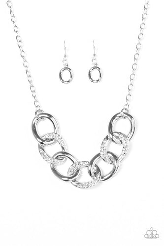 Here To SLAY - White-Just Because Jewels, Paparazzi Accessories-Just Because Jewels