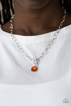 Load image into Gallery viewer, Dynamite Dazzle - Orange-Jewelry-Just Because Jewels, Paparazzi Accessories-Just Because Jewels