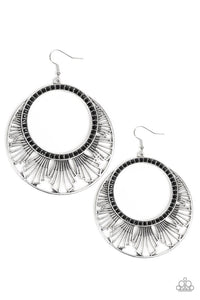 Mod Mood - Black-Just Because Jewels, Paparazzi Accessories-Just Because Jewels