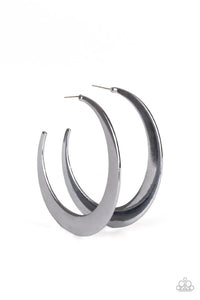 Moon Beam-Gold-Just Because Jewels, Paparazzi Accessories-Black-Just Because Jewels