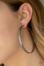 Load image into Gallery viewer, Retro Rebellion - Black-Just Because Jewels, Paparazzi Accessories-Just Because Jewels
