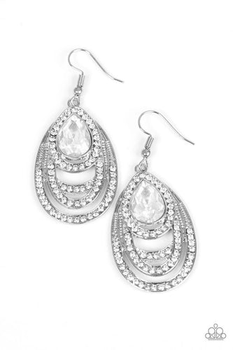 You’re The GLAM! - White-Jewelry-Just Because Jewels, Paparazzi Accessories-Just Because Jewels