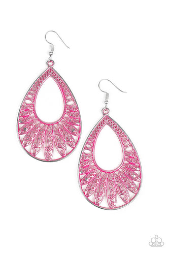 Flamingo Flamenco – Pink-Just Because Jewels, Paparazzi Accessories-Just Because Jewels