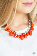 Load image into Gallery viewer, Gorgeously Globetrotter - Orange-Just Because Jewels, Paparazzi Accessories-Just Because Jewels