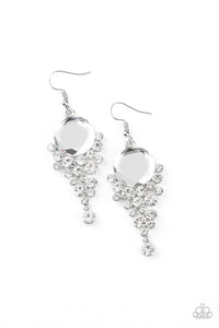 Elegantly Effervescent - White-Jewelry-Just Because Jewels, Paparazzi Accessories-Just Because Jewels